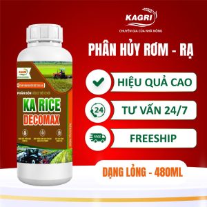 KA RICE DECOMAX - PHÂN HUỶ RƠM RẠ 480ML