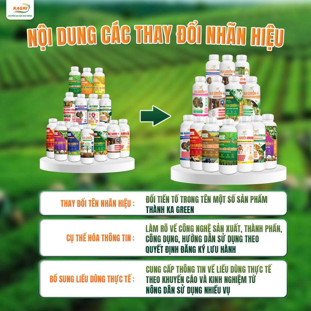 Nội dung đổi nhãn hiệu