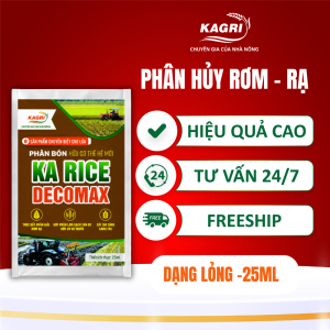 KA RICE DECOMAX – PHÂN HUỶ RƠM RẠ GÓI 25ML