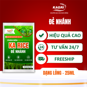 KA RICE ĐẺ NHÁNH GÓI 25ML