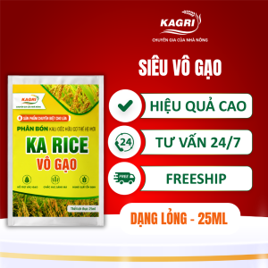 KA RICE VÔ GẠO GÓI 25 ML
